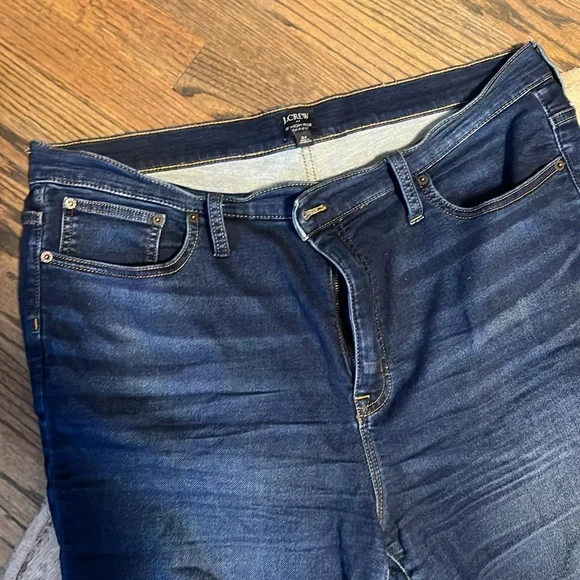 J. Crew Indigo High-Rise Skinny Jeans - Picture 2 of 4